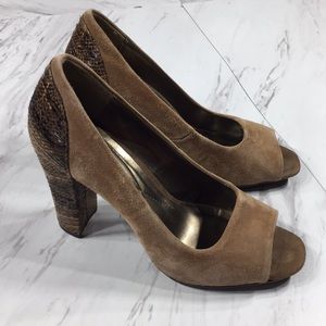 ⭐️ 7.5M ANDREW GELLER BROWN HEELS